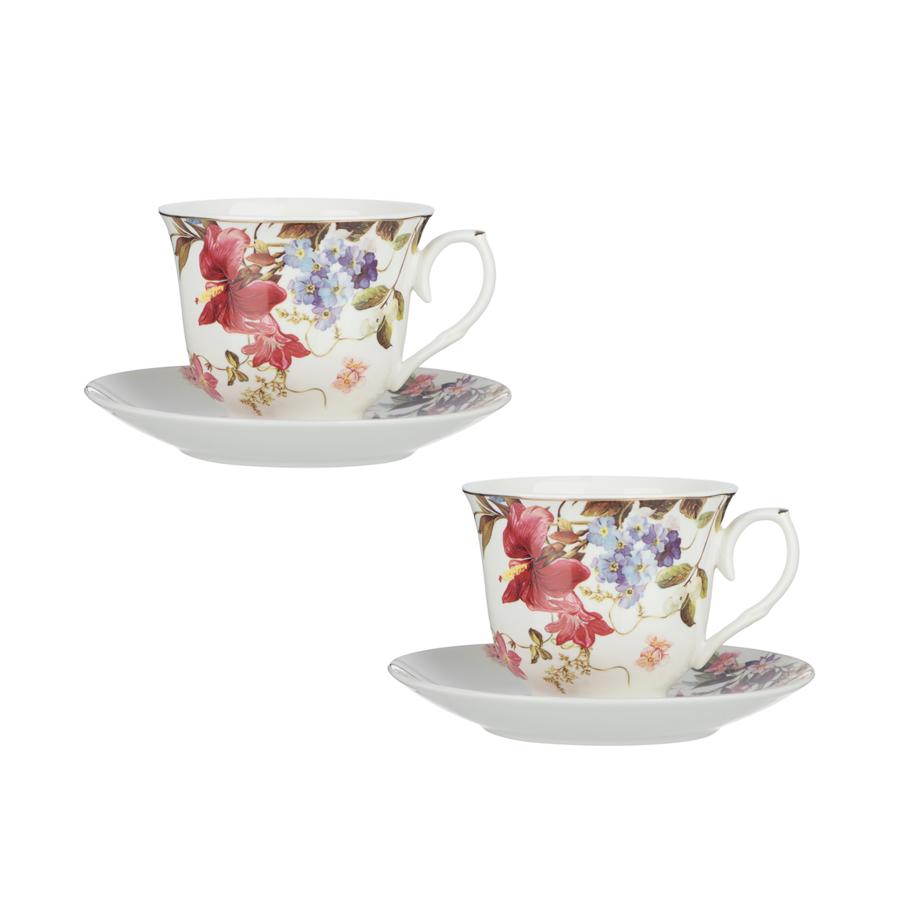 Набор чайный 4 пр 225 мл миллими джина фарфор 802-568