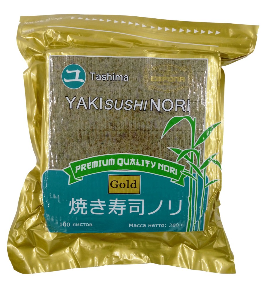 Водоросли морские Европа 280 г нори