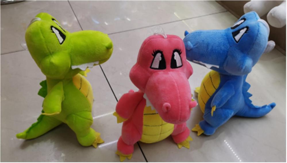 Игрушка мягкая хуада динозавр 20*12см mg728