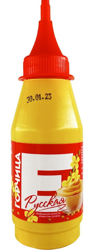 Горчица Европа 160 г русская пл/б