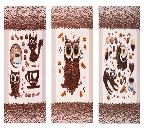 ПОЛОТЕНЦЕ РОГОЖКА 45*60 СМ КОФЕ БРЕЙК